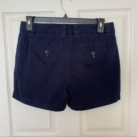 J CREW Chino Women Blue Shorts Size - 6 - Picture 2 of 7